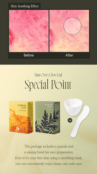 Fav.leaf Modeling Mask Pore&Calming