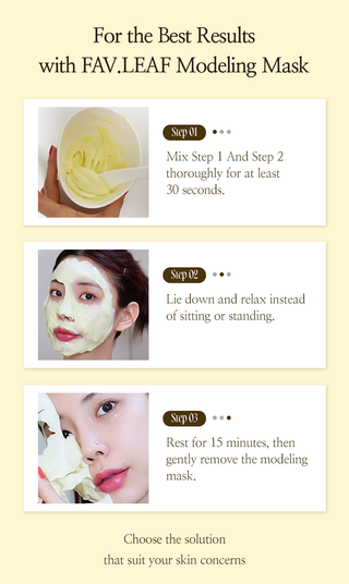 Fav.leaf Modeling Mask Glow