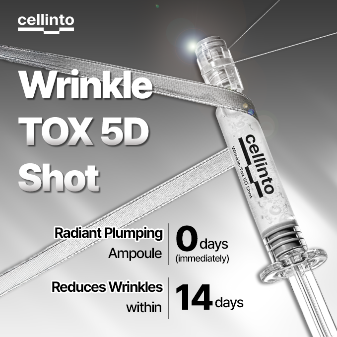 Cellinto Wrinkle TOX 5D Shot