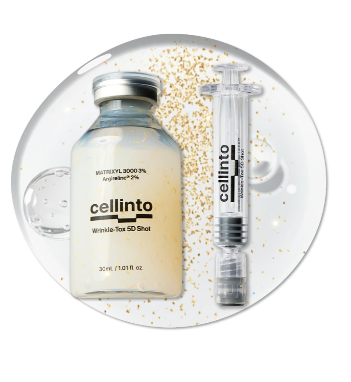 Cellinto Wrinkle-Tox 5D shot