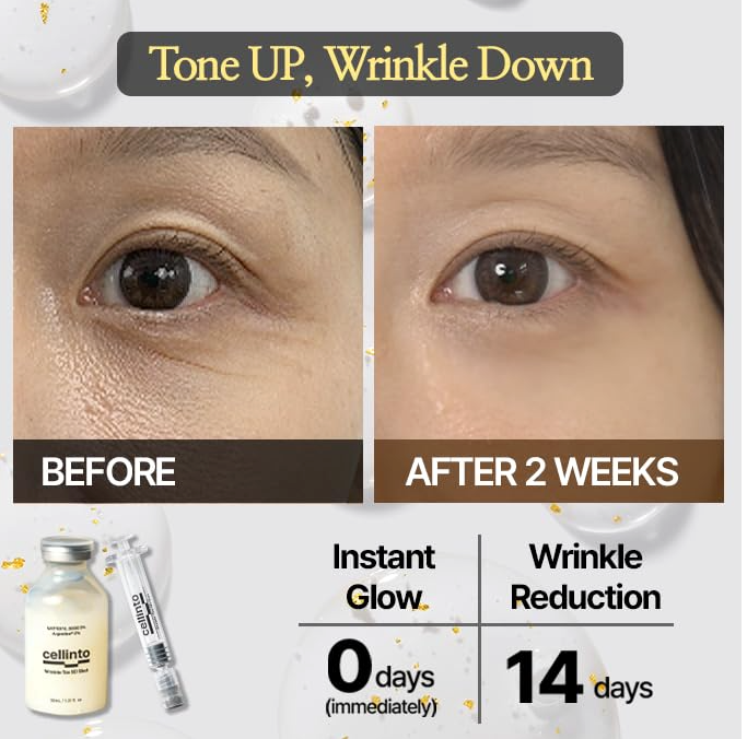 Cellinto Wrinkle-Tox 5D shot